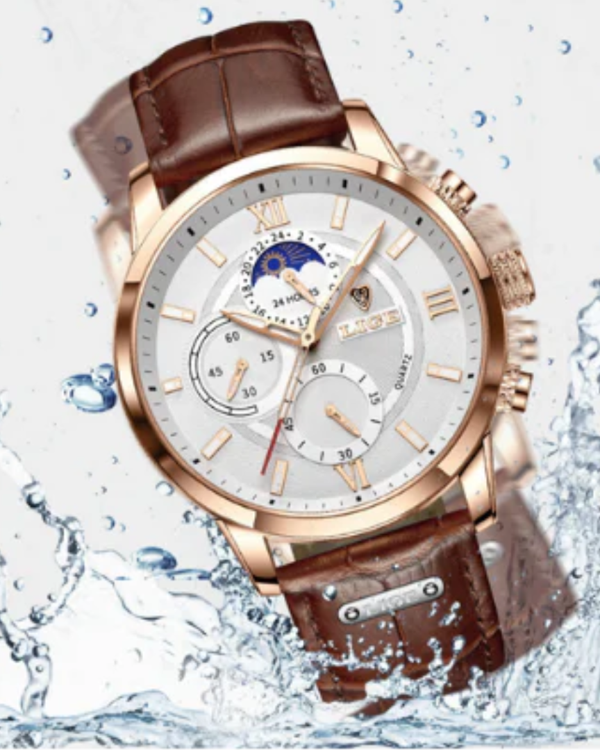 Rosenlund™ | Lugano Classic Ur (Vandtæt)
