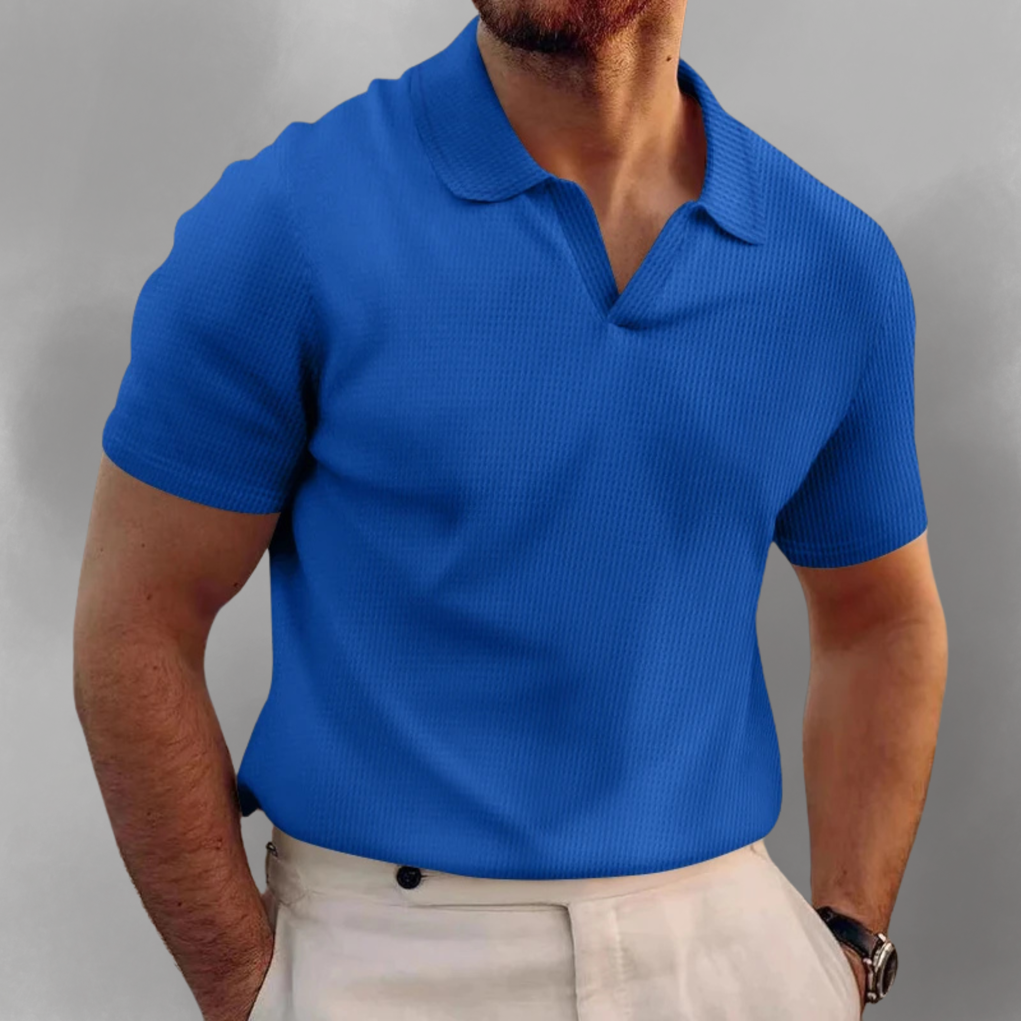 Raoul™ | Tidløs Hvid Polo