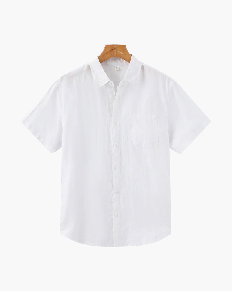 Rosenlund™ | Linned Skjorte (Kortærmet)