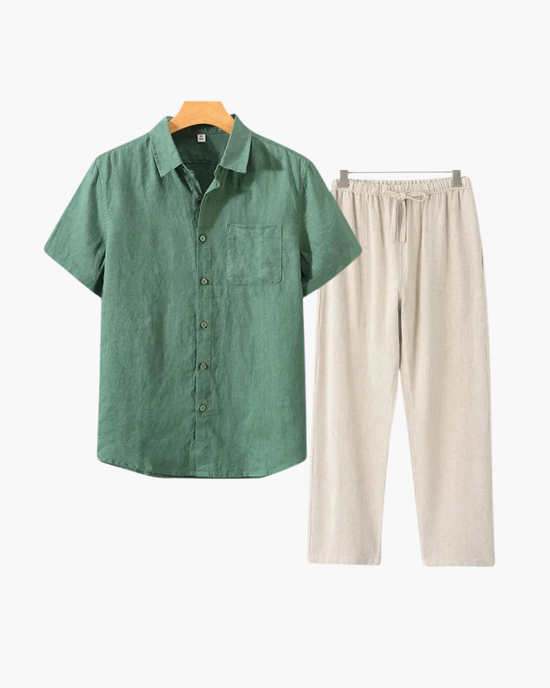 Rosenlund™ | Linned Combo (Kortærmet)