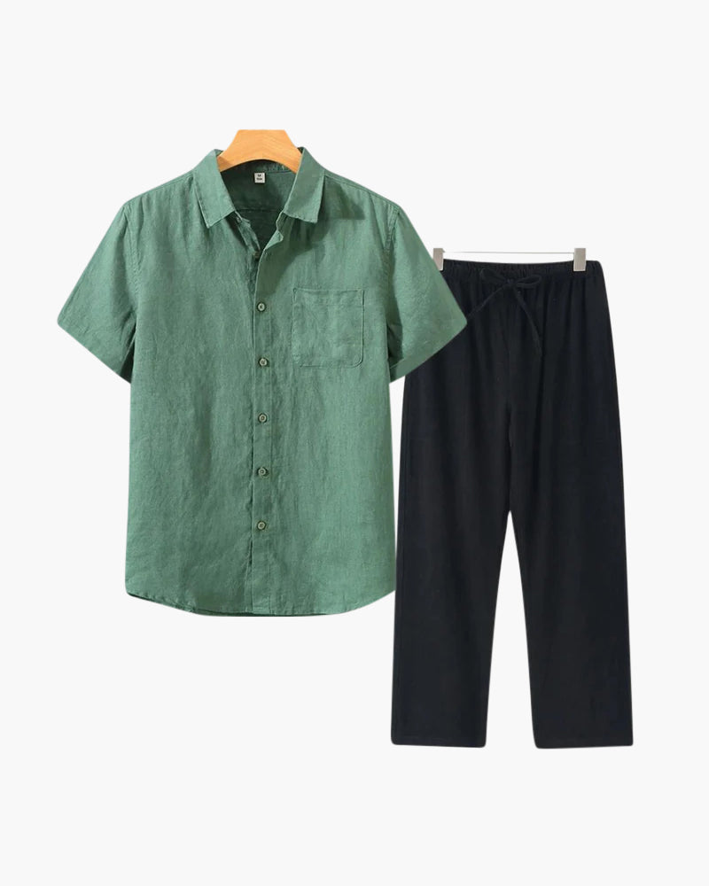 Rosenlund™ | Linned Combo (Kortærmet)