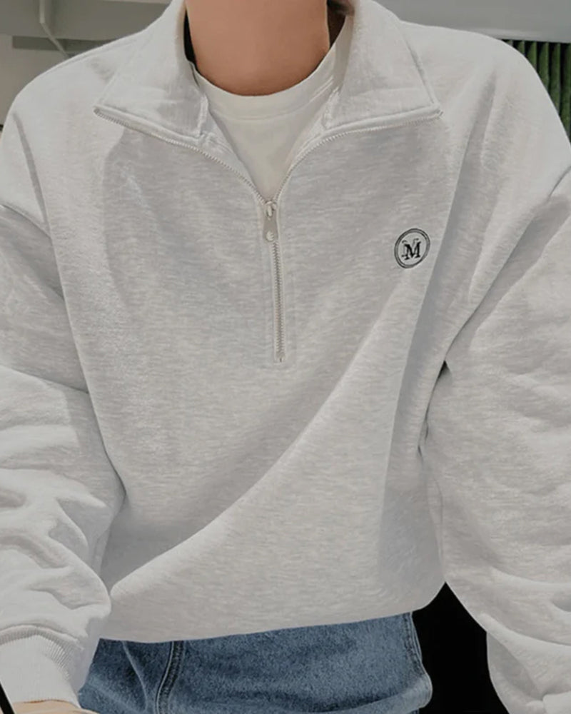 Rosenlund™ | Bomuld Zip Up