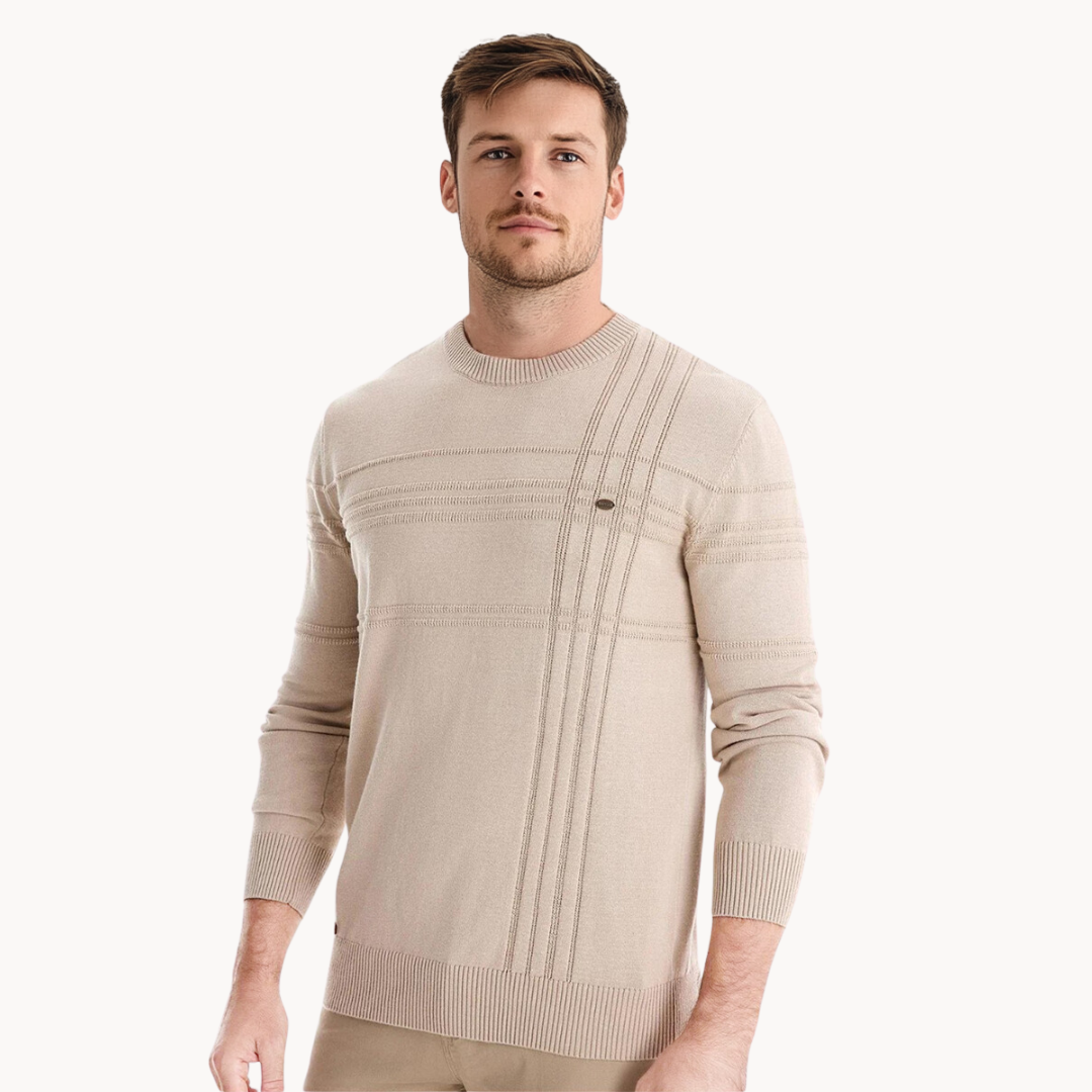 Otto™ | Pullover med elegant karodesign