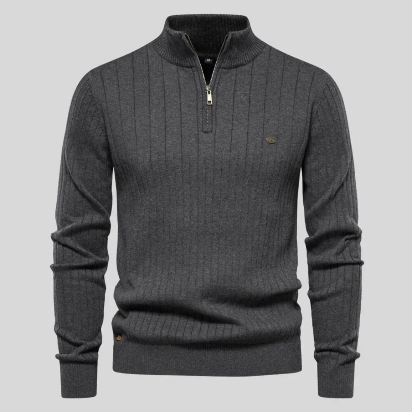 Steen™ | Komfortabel pullover med half-zip