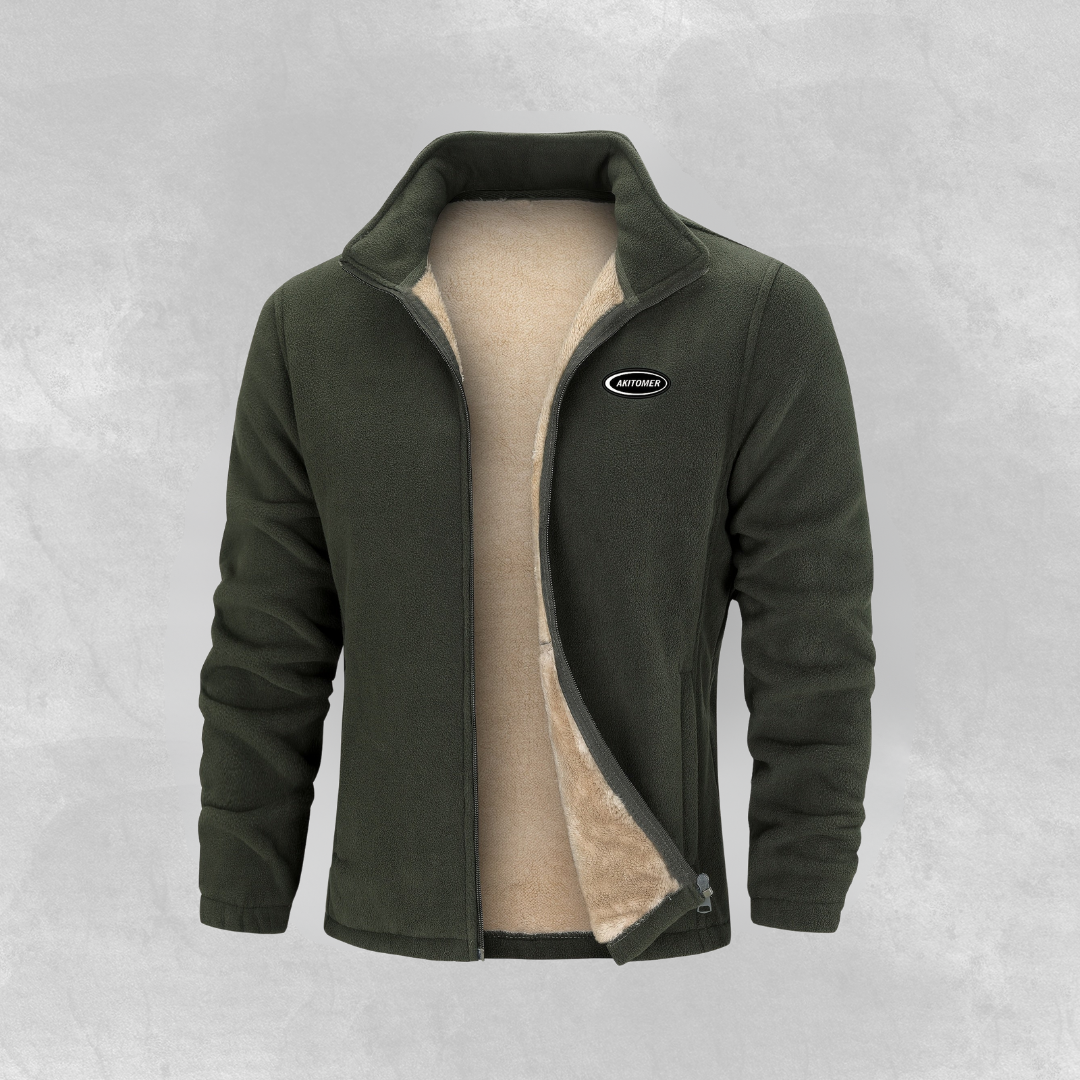 Oskar™ | Herre fleecejakke med logo