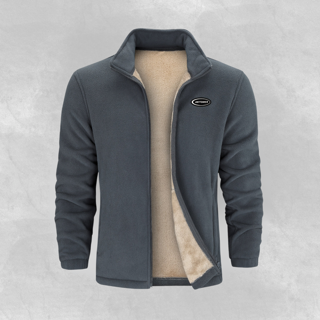 Oskar™ | Herre fleecejakke med logo