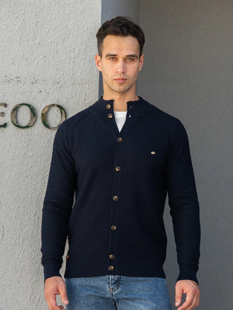 Morten™ | Klassisk cardigan i bomuld