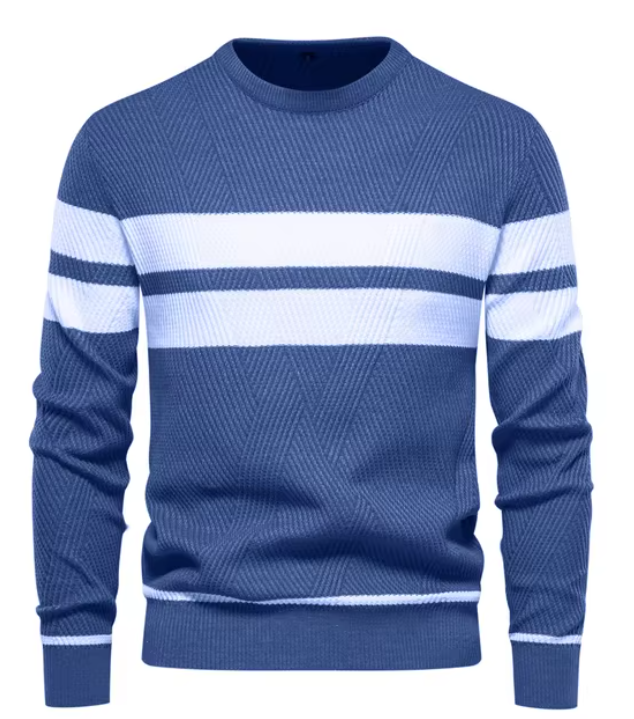 Preben™ | Pullover med fiskebensmønster