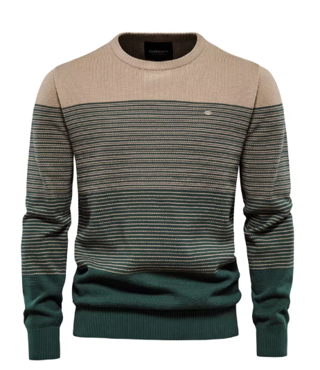 Leif™ | Robust herrepullover i bomuld