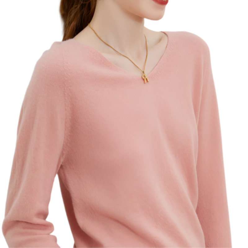 Rosenlund™ | Uldcardigan med V-hals