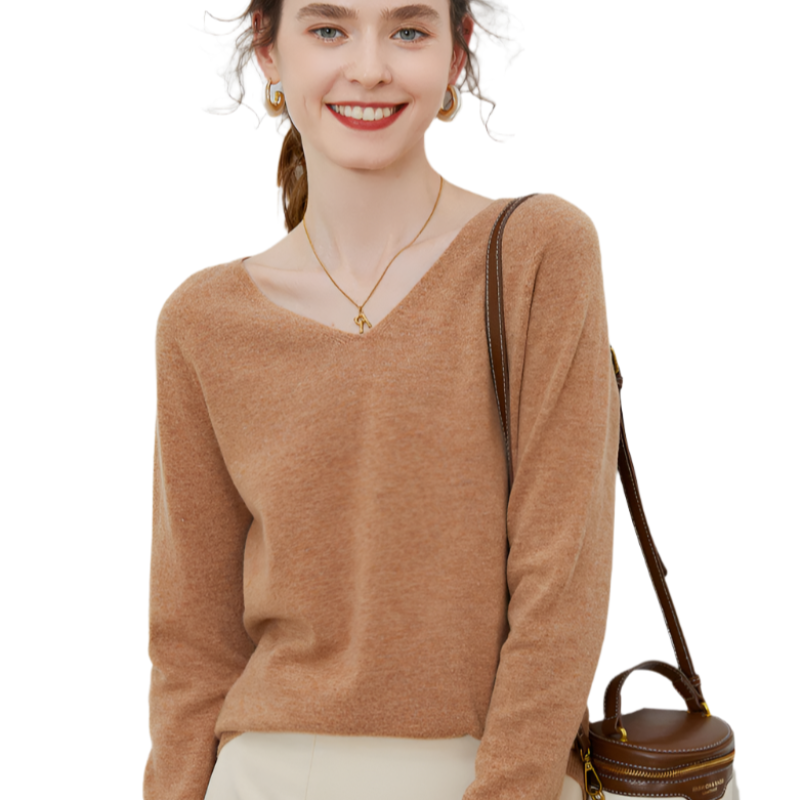 Rosenlund™ | Uldcardigan med V-hals